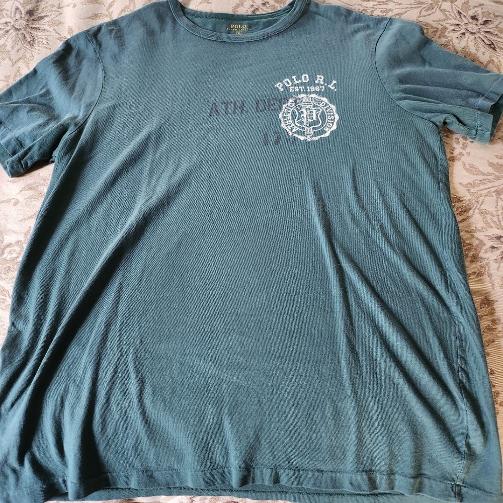 Polo Ralph Lauren Mens T-Shirt Size XL Custom Fit